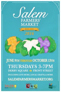 Salem Farmers' Market 2016 poster